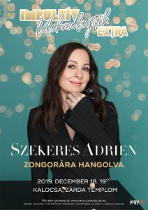 Lélekmelegítők előadás-sorozat Szekeres Adrien