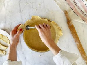 almarózsa pite gluténmentes vegán recept Impulzív Magazin