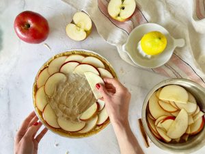 almarózsa pite gluténmentes vegán recept Impulzív Magazin