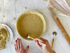 almarózsa pite gluténmentes vegán recept Impulzív Magazin