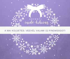 advent kalendárium karácsony